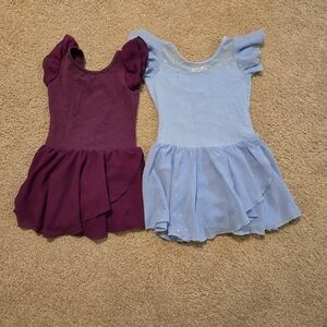 Purplr And Blue Dance Leotard